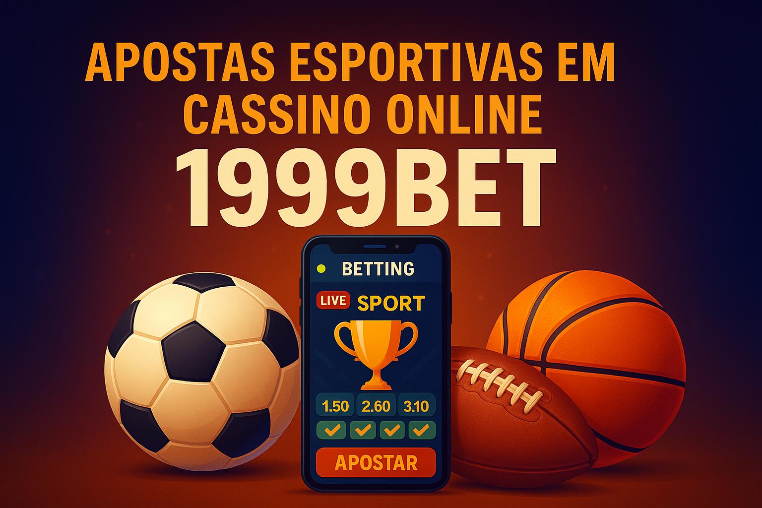 Aposte em apostas esportivas no cassino online 1999BET