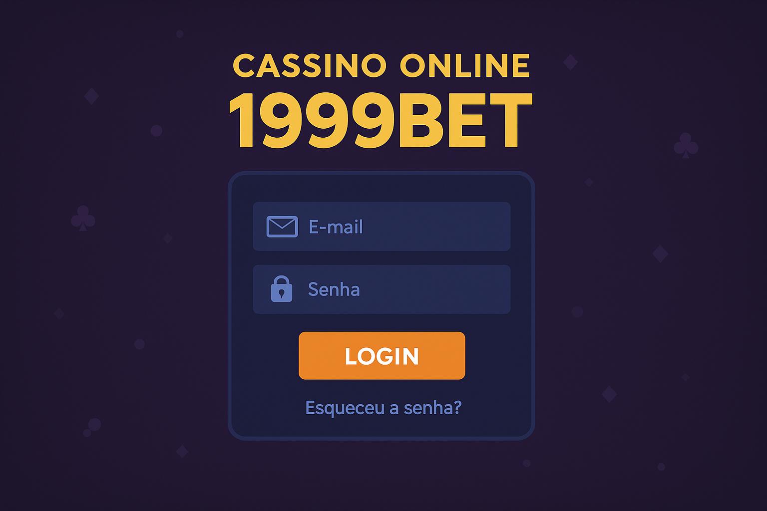 Não Perca tempo, o rRgistro na site 1999BET  