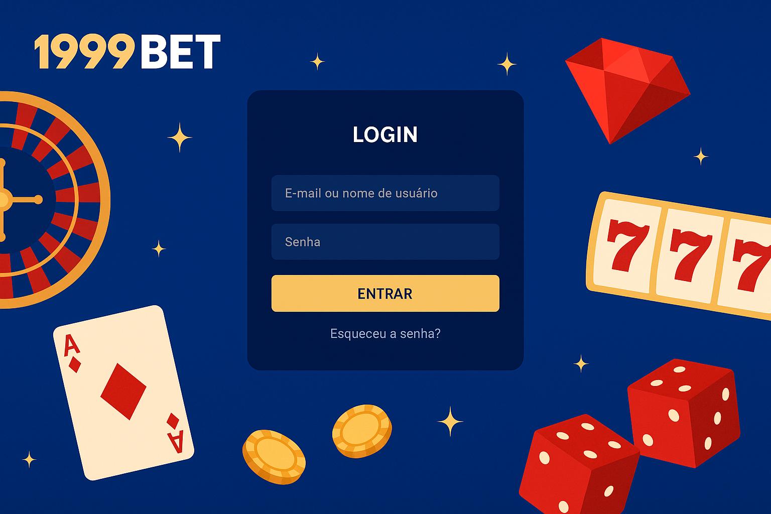 Criar uma nova Conta no plataforma 1999BET  